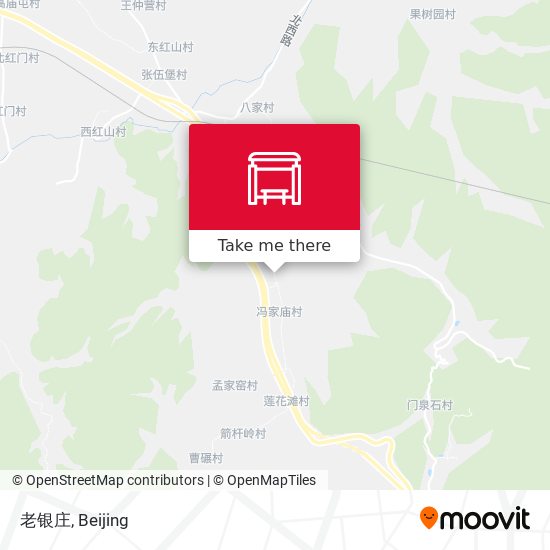 老银庄 map