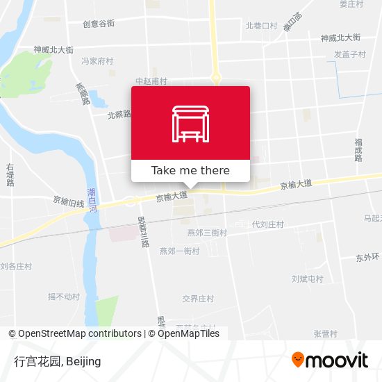行宫花园 map