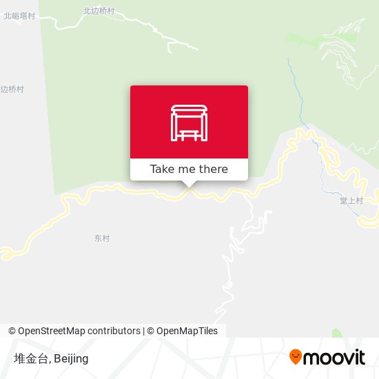 堆金台 map