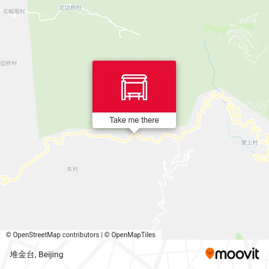 堆金台 map