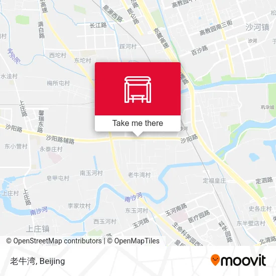 老牛湾 map