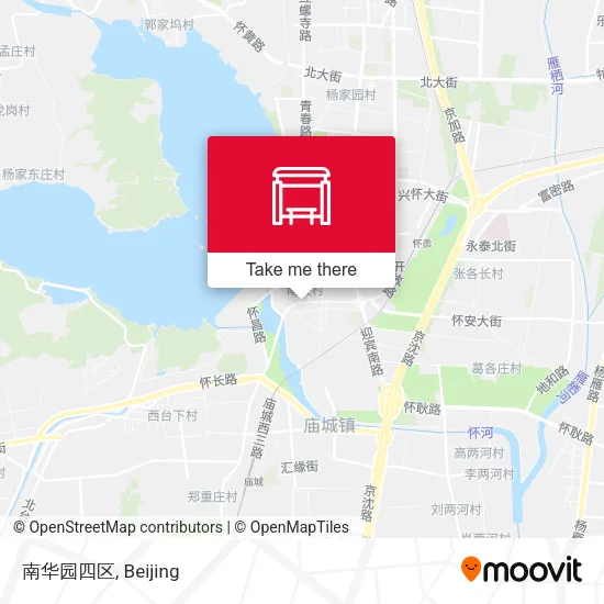 南华园四区 map