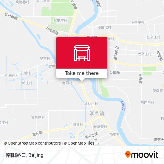 南阳路口 map