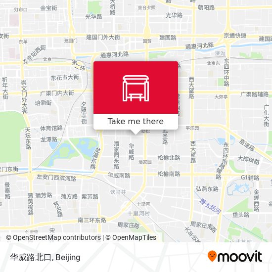 华威路北口 map