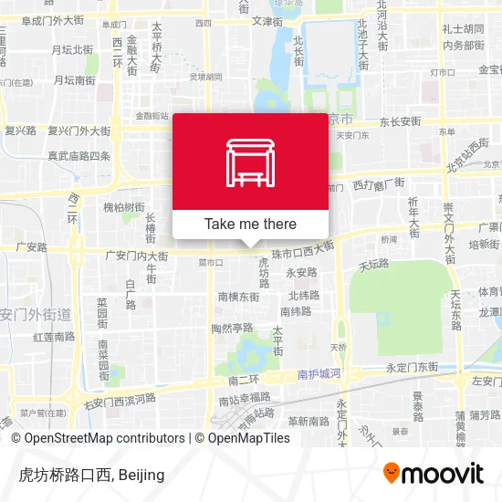 虎坊桥路口西 map