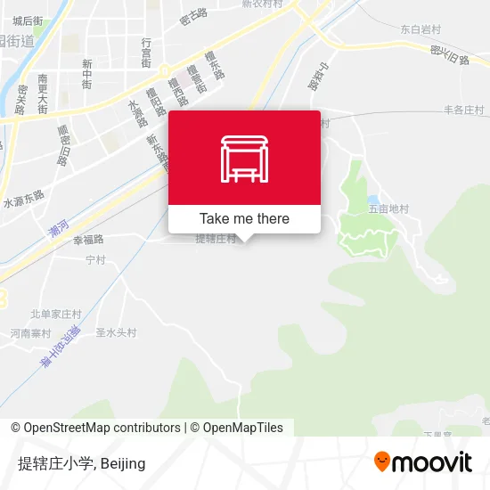提辖庄小学 map