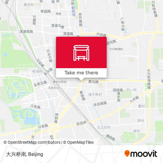 大兴桥南 map