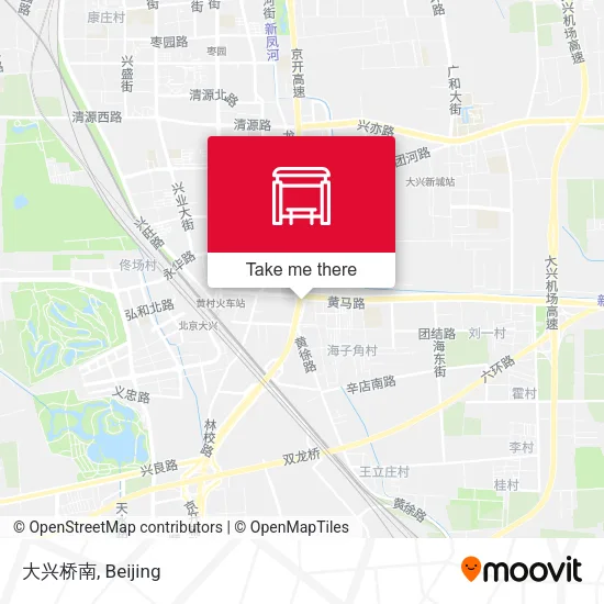 大兴桥南 map