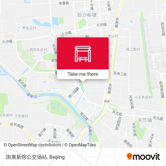 国展新馆公交场站 map
