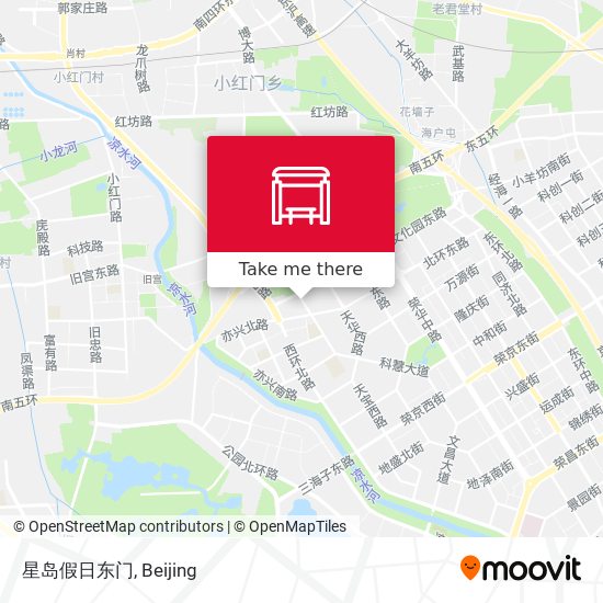 星岛假日东门 map