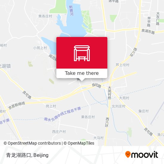 青龙湖路口 map