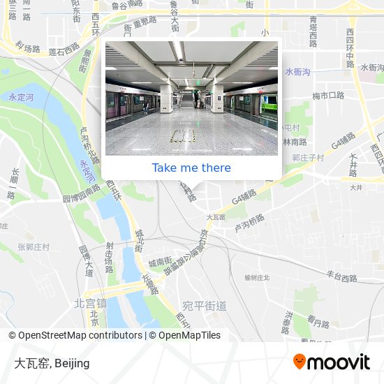 大瓦窑 map