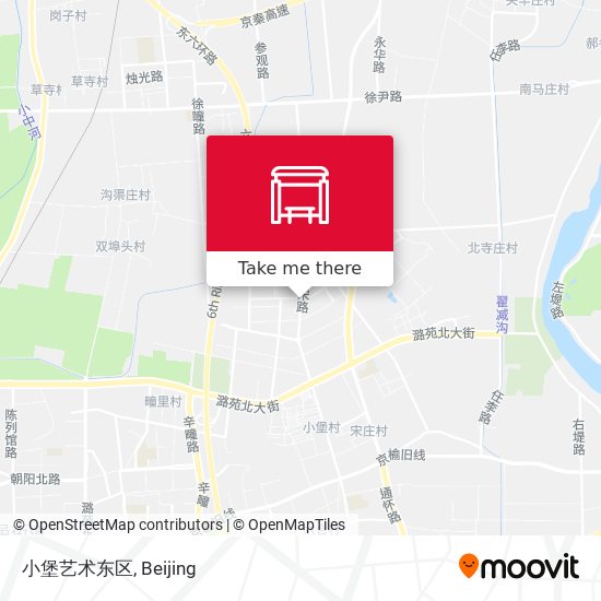 小堡艺术东区 map