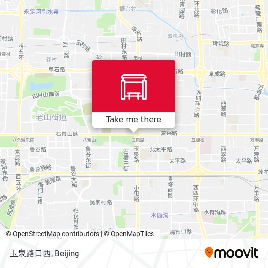 玉泉路口西 map