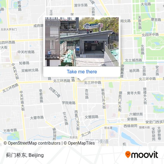 蓟门桥东 map