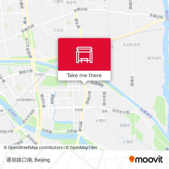 通胡路口南 map