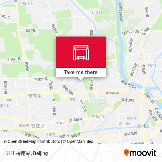 五里桥南站 map