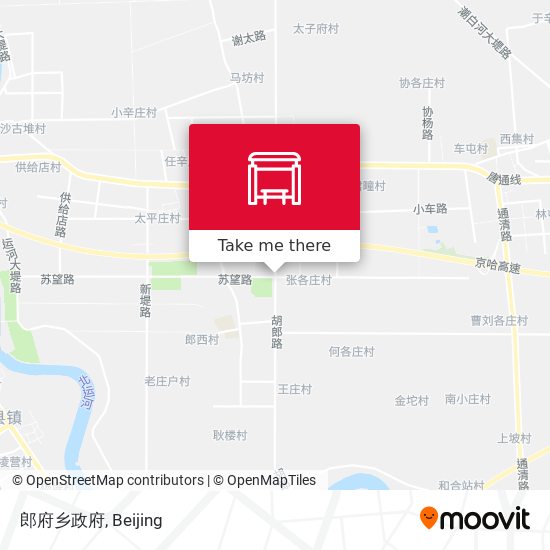 郎府乡政府 map