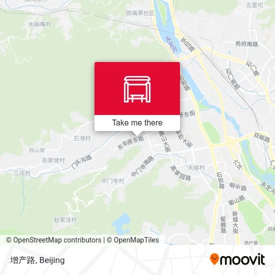 增产路 map