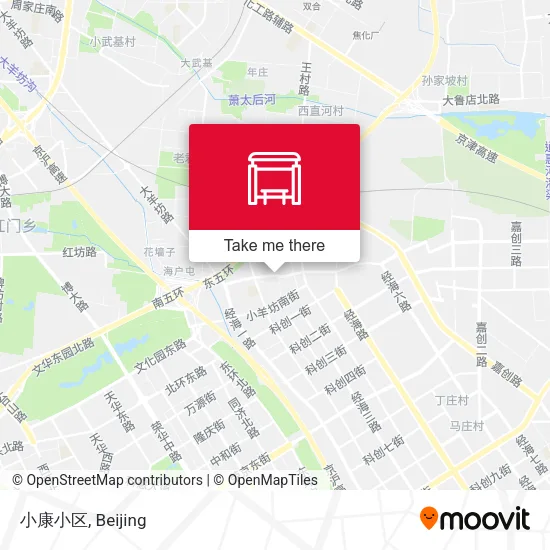 小康小区 map