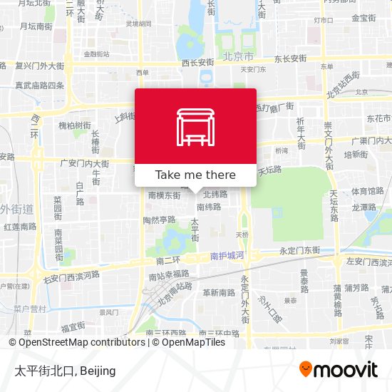 太平街北口 map