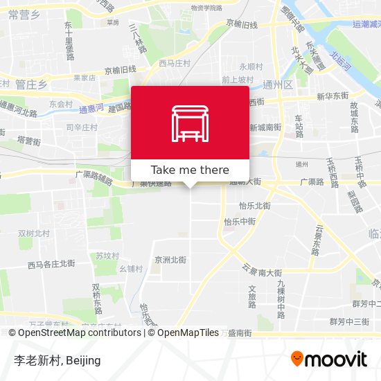 李老新村 map