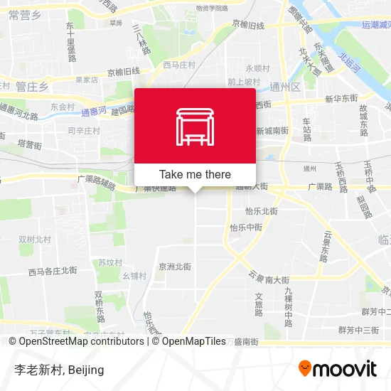 李老新村 map