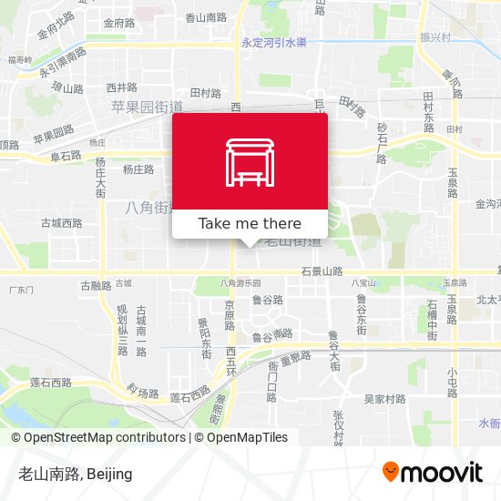 老山南路 map