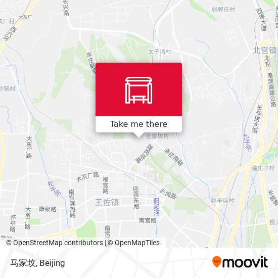 马家坟 map