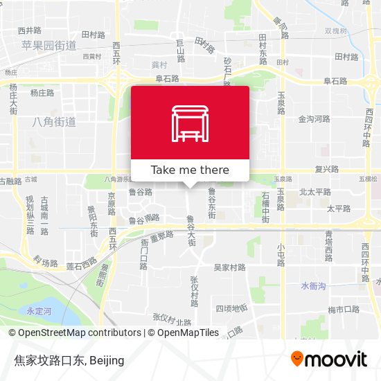 焦家坟路口东 map