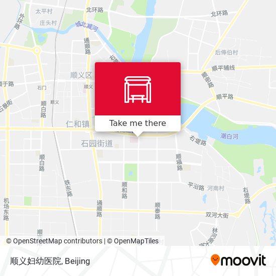 顺义妇幼医院 map