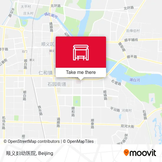 顺义妇幼医院 map