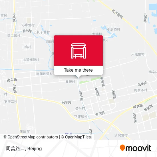 周营路口 map