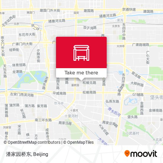 潘家园桥东 map