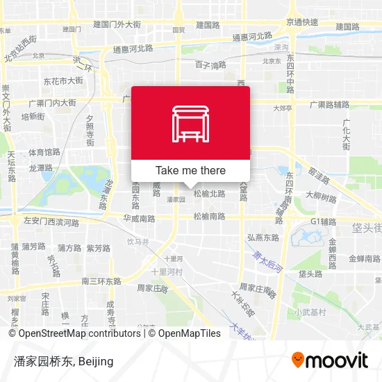 潘家园桥东 map