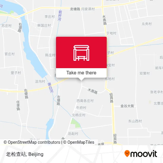 老检查站 map
