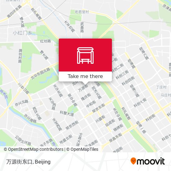 万源街东口 map