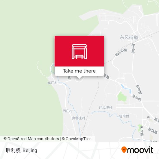 胜利桥 map