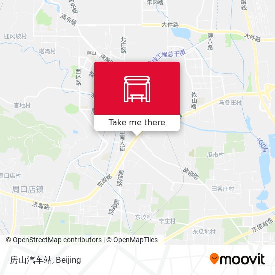房山汽车站 map