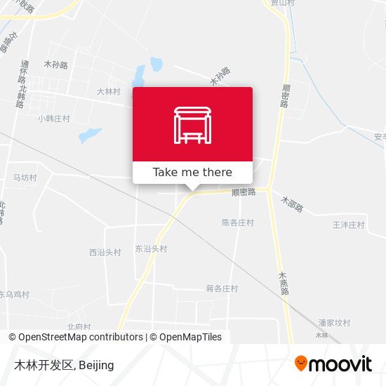 木林开发区 map