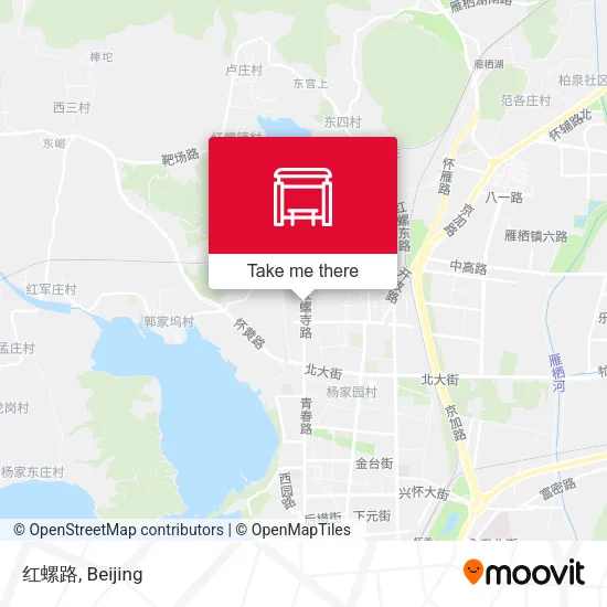 红螺路 map