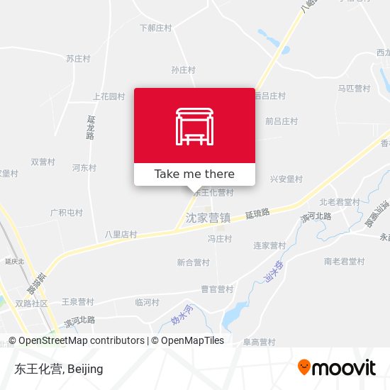 东王化营 map