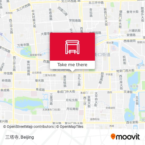 三塔寺 map