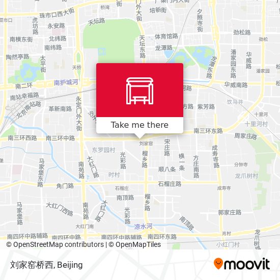 刘家窑桥西 map