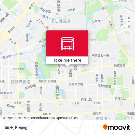 辛庄 map
