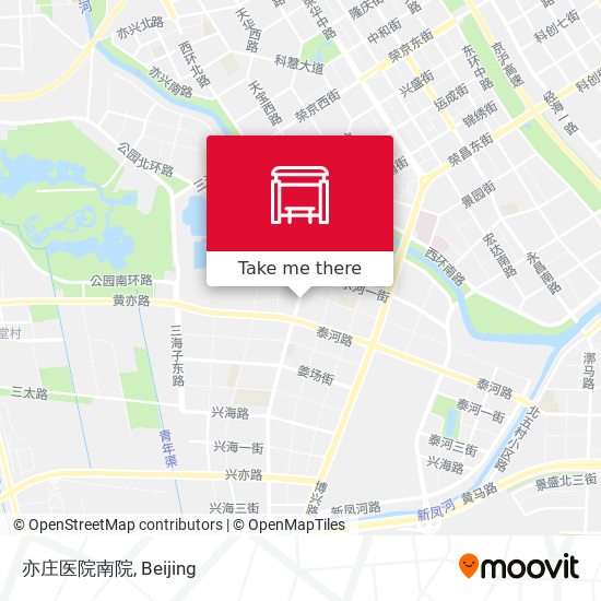 亦庄医院南院 map