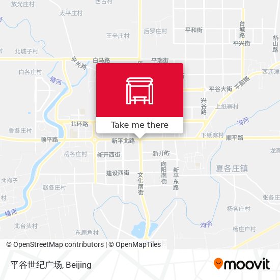 平谷世纪广场 map