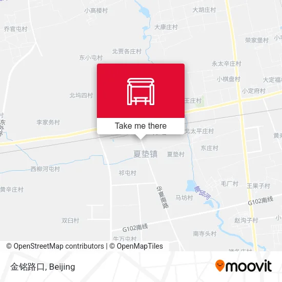 金铭路口 map