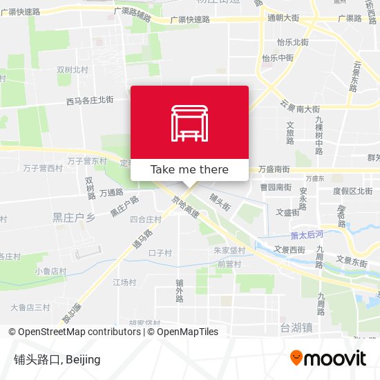 铺头路口 map