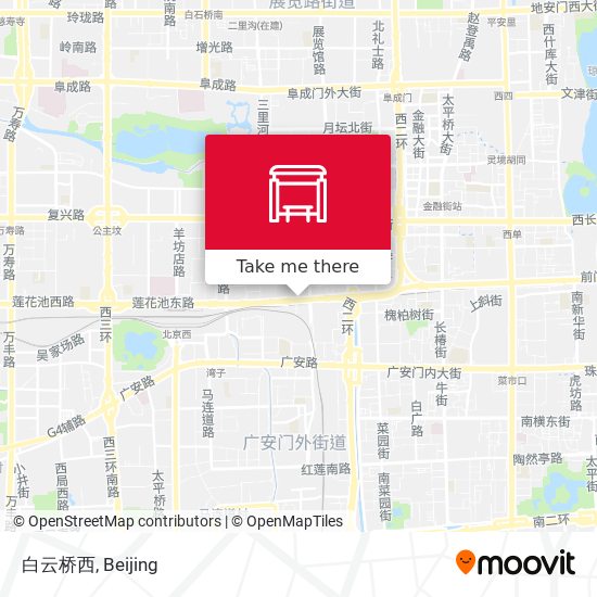 白云桥西 map